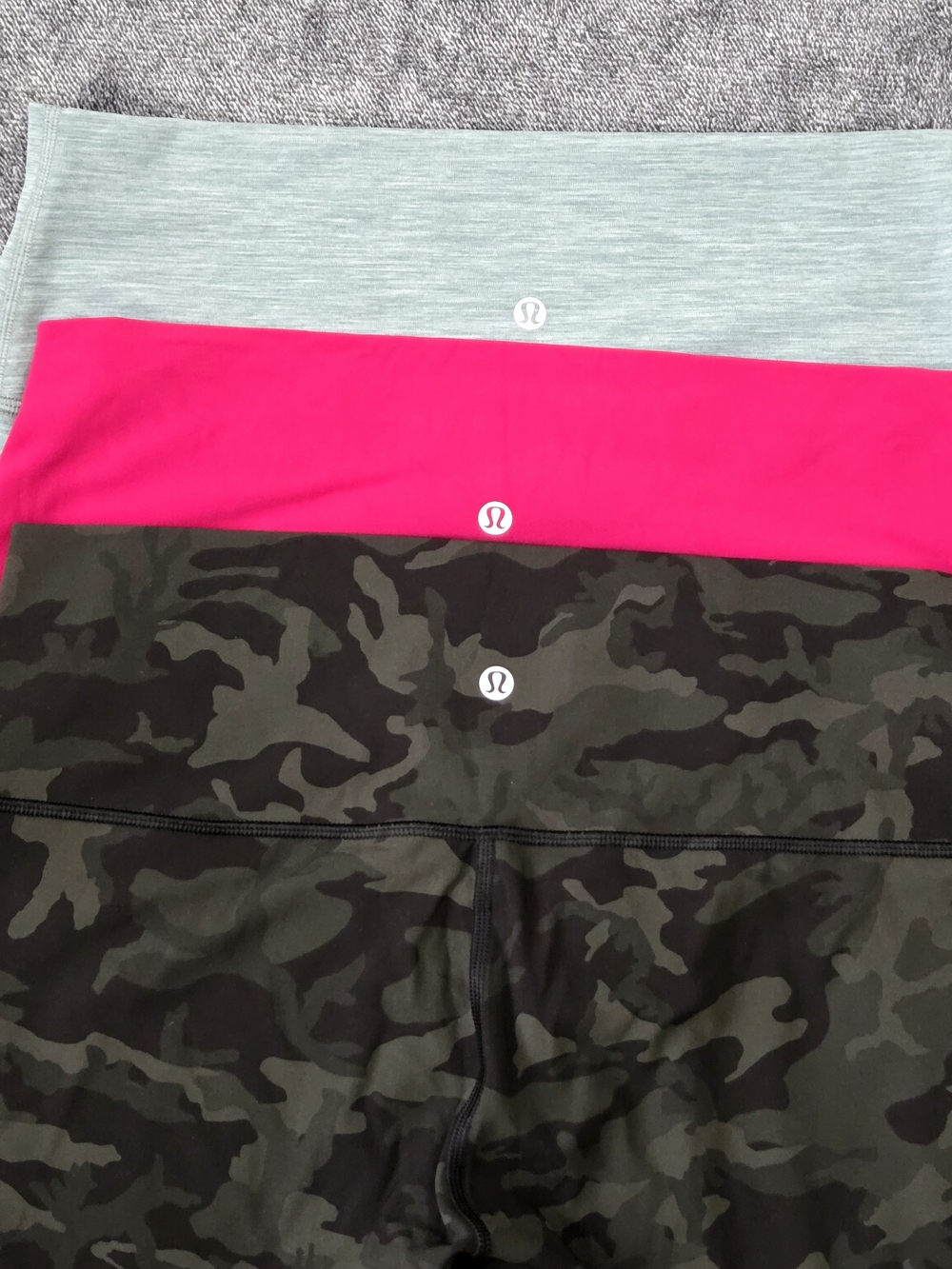 Lululemon High-Rise Activewear Trio Size 12 | Yoga, Pilates & Gym Essentials